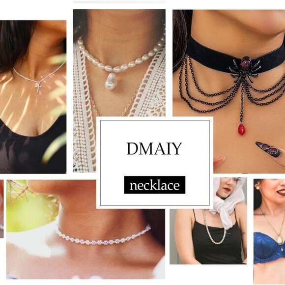 Stylish 4-Piece Gold Layered Necklace Set with Turquoise – Hypoallergenic & Chic - Picture 7 of 7